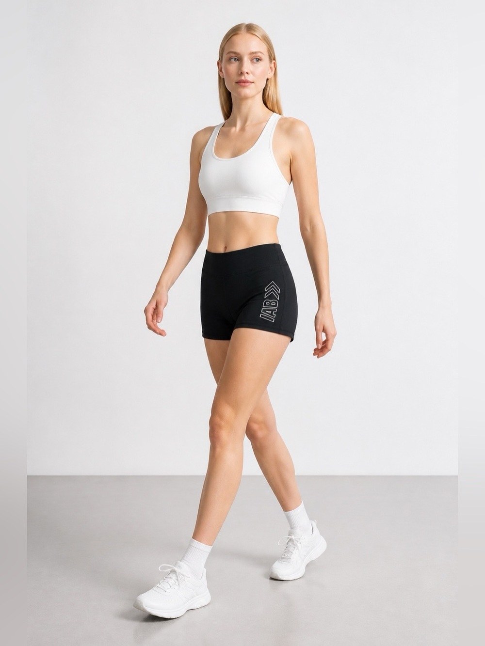 IAB MFG Women's Activewear/Yoga Black Shorts Size 8/M